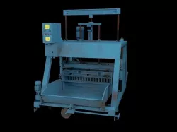 CONCRETE BRICK MAKING MACHINE  Low-poly 3D model