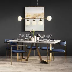 Dinning Set 17 3D model