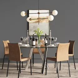 Dinning Set 28 3D model