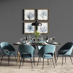 Dinning Set 30 3D model