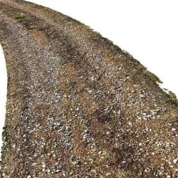  Dirt road material 03 Low-poly 3D model