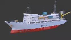 Dock Landing Ship  3D model