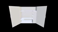 Dressing placard 3D model