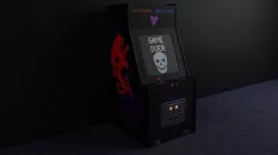 Dueling Dragons Retro Arcade Machine 3D model