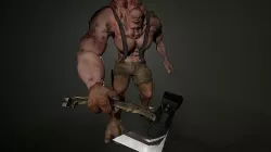 Eater Low-poly 3D model