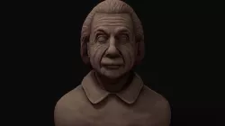 Einstein Bust 3D model