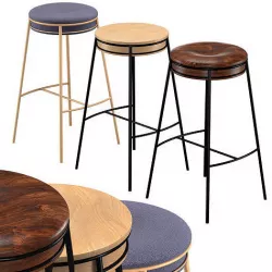 Eman bar stool 3D model