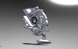 Engine oil pump 3D model