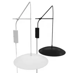 FARO - Slim extensible wall lamp black and white 3D model