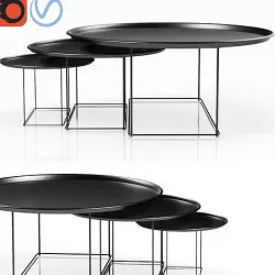 Fat Fat table set 3D model