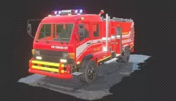 Fire truck 3D model