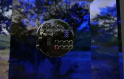 Futuristic Grenade 3D model