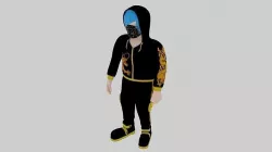 Game Ready Male Human 3D Model 3D model