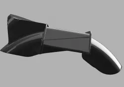 Garde boue Avant  Zero 9 Z9 3D model