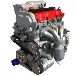 Generic Car Engine 3D model