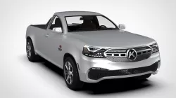 Generic Pickup Truck 3D model