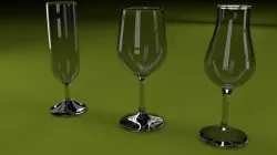 Glasses 3D model