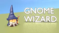 Gnome Wizard Character - Funny Old Wiseman Low-poly 3D model