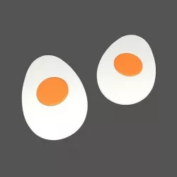 Half Egg v1 002 Low-poly 3D model