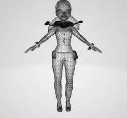 Harley Quinn 3D model