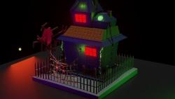 3d haunted house template printable | Page 1 | STLFinder