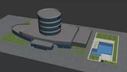 Hotel 3D model