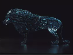 Ice Wolf  3D model