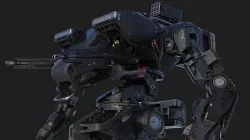 Infantry war machine SCI-FI 3D model