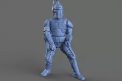Jango Fett Action Figure 3D model