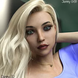 Jenny for Genesis 8 Female 3D model