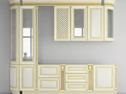 Kitchen facade  3D model