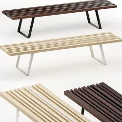Line Bench by laCivivdina 3D model