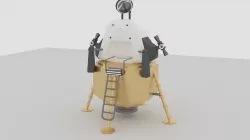 Lunar Model 3D model