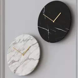 Marble Wall Clock by MENU 3D model