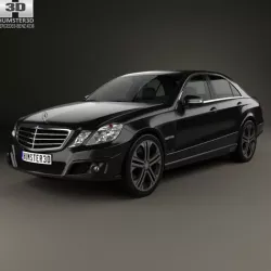Mercedes-Benz E-Class Brabus 2010 3D model