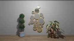 Mirror Low-poly 3D model