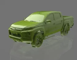 Mitsubishi L200 DC  Native Exterior 3D Scan 2020 3D model