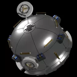 NanoRacks Bishop airlock 3D model
