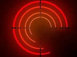neon circles 3D model