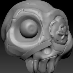 Pirate Skull 3D model