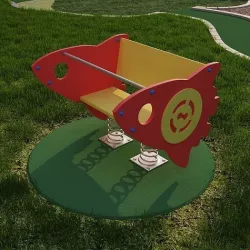 Playground swing 3D model
