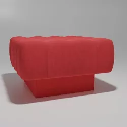 Poof flock 3D model