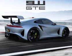 Porsche 911 GTE concept by emrEHusmen 3D model