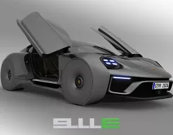 Porsche 911E concept by emrEHusmen 3D model