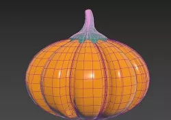 pumpkin 3D model