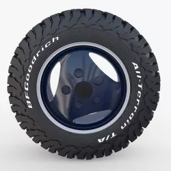 Range Rover Classic Wheel BF Goodrich AT 3D model