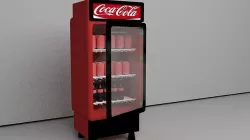 Refrigerator 3D COCA Model 3D model