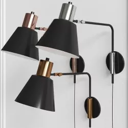 Rejuvenation Cylinder Adjustable Sconce 3D model