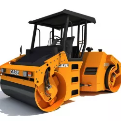 Road Compactor 3D model