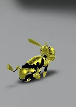 Robot Pikachu 3D model